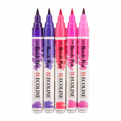 Talens 11509910 marker 5 pc(s) Pink, Violet