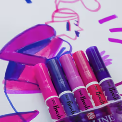 Talens 11509910 marker 5 pc(s) Pink, Violet