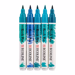 Talens 11509909 marker 5 pc(s) Blue, Green