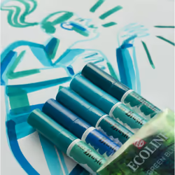 Talens 11509909 marker 5 pc(s) Blue, Green