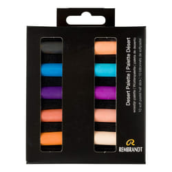 Rembrandt Soft Pastel Micro Set  10-Piece Half Sticks  Southwest Desert Palette Selection