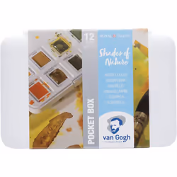 Van Gogh Artist Watercolour POCKETBOX SHADES OF NATURE