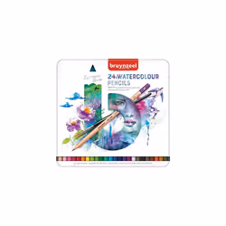 Expression watercolour pencil tin | 24 colours