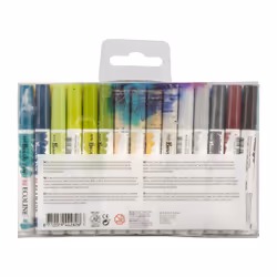 Talens Ecoline marker 30 pc(s) Beige, Blue, Fuchsia, Green, Grey, Indigo, Mahogany, Pink, Red, Rose, Sepia, Violet, Yellow