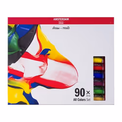 Amsterdam 17820490, Multi, Acrylic paint, liquid, 90 pc(s)