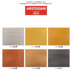 Amsterdam 17820501 art/craft paint Acrylic paint 6 pc(s)