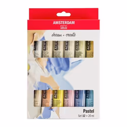 Amsterdam 17820601, Multi, Acrylic paint, liquid, 12 pc(s)