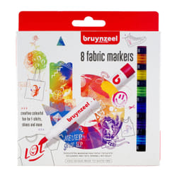 Bruynzeel 60227008 marker 8 pc(s) Brush tip Multicolour