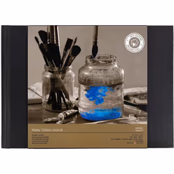 Talens Water Colour Jurnal, Hardcover Bound, A5 Landscape, 200 g/mÂ², 30 Pages