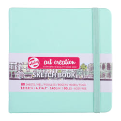 Talens Sketchbook Fresh Mint 12 x 12 cm 140 g 80 Sheets