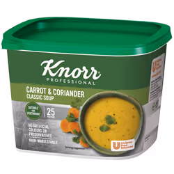 Knorr Professional Carrot & Coriander Soup Mix - 6x25ptn