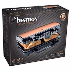 Bestron ASM90XLCO sandwich maker 900 W Black - Additional view 6
