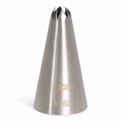Patisse Stainless Steel Nozzle Medium Closed Star