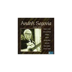 Andres Segovia  Guitar Recital CD