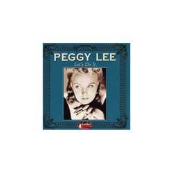 Peggy Lee  Lets Do It CD