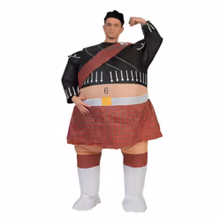 Inflatable Fat Scottish Costume