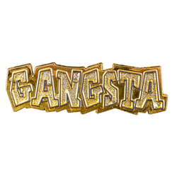 "Gangsta" Double Gold Ring