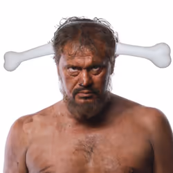 Caveman - Bone through the Head