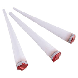 3 x Fake Jumbo Spliffs / Joints - "Happy Smokes" - Hippies