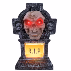 Light up Tombstone with talking face (video in description)