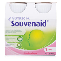 Nutricia Souvenaid Strawberry 4x125ml