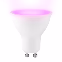 Alecto SMARTLIGHT40, Smart bulb, Wi-Fi, White, Plastic, GU10, Reflector
