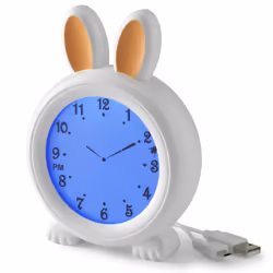 Alecto BC100BUNNY alarm clock Digital alarm clock White - Additional view 5