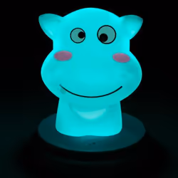 Alecto silly hippo baby night-light Freestanding Blue LED - Additional view 5
