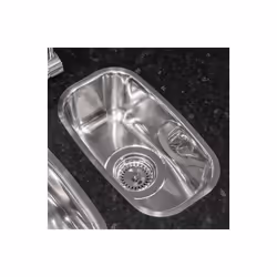 Reginox Comfort 0.5 Half Bowl Kitchen Sink Stainless Steel Integrated Waste