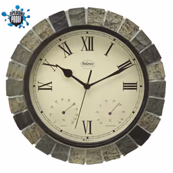 Balance Wall Clock Thermometer Hygrometer Station Clock Kitchen Clock 30cm
