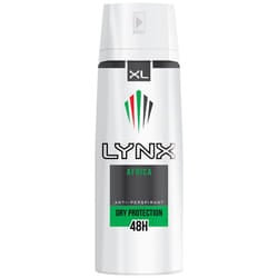 Lynx Dry Africa XL Anti-Perspirant Deodorant, 200 ml