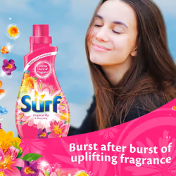 6pk Surf Liquid Detergent - 875ml - Tropical Lily