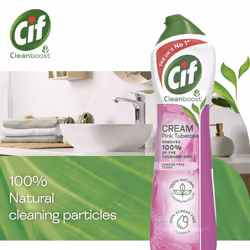 Pink Tuberose Cream Cleaner, 500 ml, (Pack of 8)