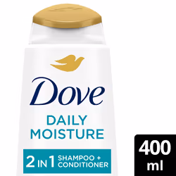 3x 400ml Dove Nutritive Daily Moisture 2 in 1 Shampoo & Conditioner - Additional view 8