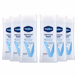 Vaseline Intensive Care Body Lotion, Advanced Repair, 6 Pack