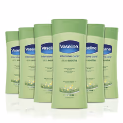 Vaseline Intensive Care Aloe Lotion 200 ml - Pack of 6