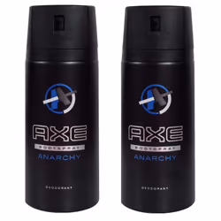 Axe (Lynx) Anarchy 150ml x 2 Deodorant for Men
