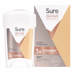 Sure Women Maximum Protection Sport Strength Anti-Perspirant, 6 Pack, 45ml