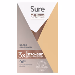 Sure Women Maximum Protection Sport Strength Anti-Perspirant, 6 Pack, 45ml