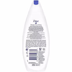 Dove Deeply Nourishing Moisturising Shower Gel 250 ml - Pack of 6