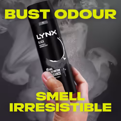 Lynx Men's XL Black Deodorant Body Spray - 200ml - Additional view 4