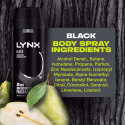 Lynx Men's XL Black Deodorant Body Spray - 200ml - Additional view 5