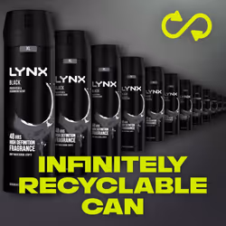 Lynx Men's XL Black Deodorant Body Spray - 200ml - Additional view 7
