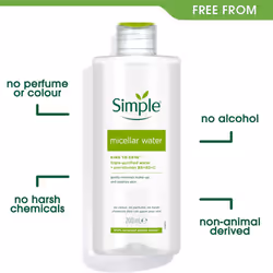 Simple Kind to Skin Micellar Cleansing Water - 200ml - Additional view 4