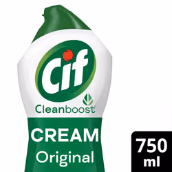 Cif Cleanboost Cream Original Multipurpose Cleaner 750ml, 2pk