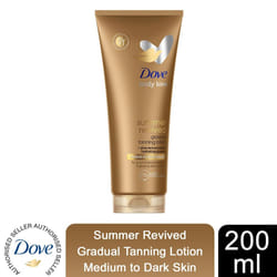 Dove DermaSpa Summer Revived Medium to Dark Gradual Self Tan 200ml
