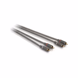 Philips SWA4523S/10 3M Stereo Audio Cable, 2 xRCA Male to 2 x RCA Male