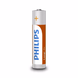 Philips LongLife Battery R03L4B/10, Single-use battery, Zinc-carbon, 1.5 V, 10.5 mm, 10.5 mm, 44.5 mm