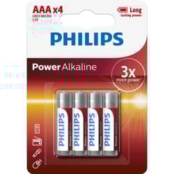 Philips Power Alkaline Battery LR03P4B/10