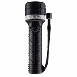 Philips Flashlights SFL5200/10, Hand flashlight, Black, Rubber, LED, 0.3 W, 100000 h